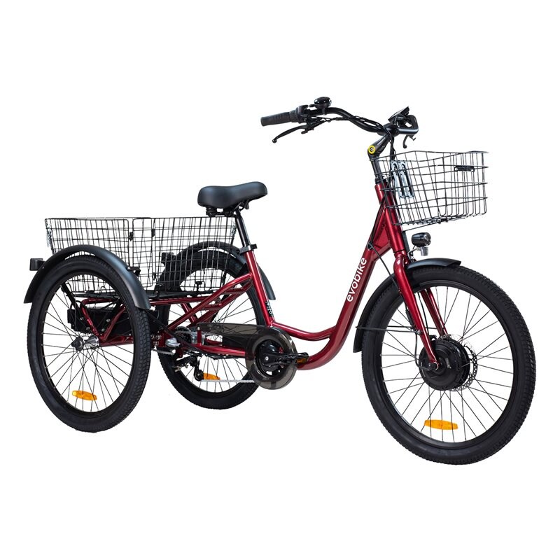 Fyndex - Evobike Elegant 250W, 480 Wh - Röd