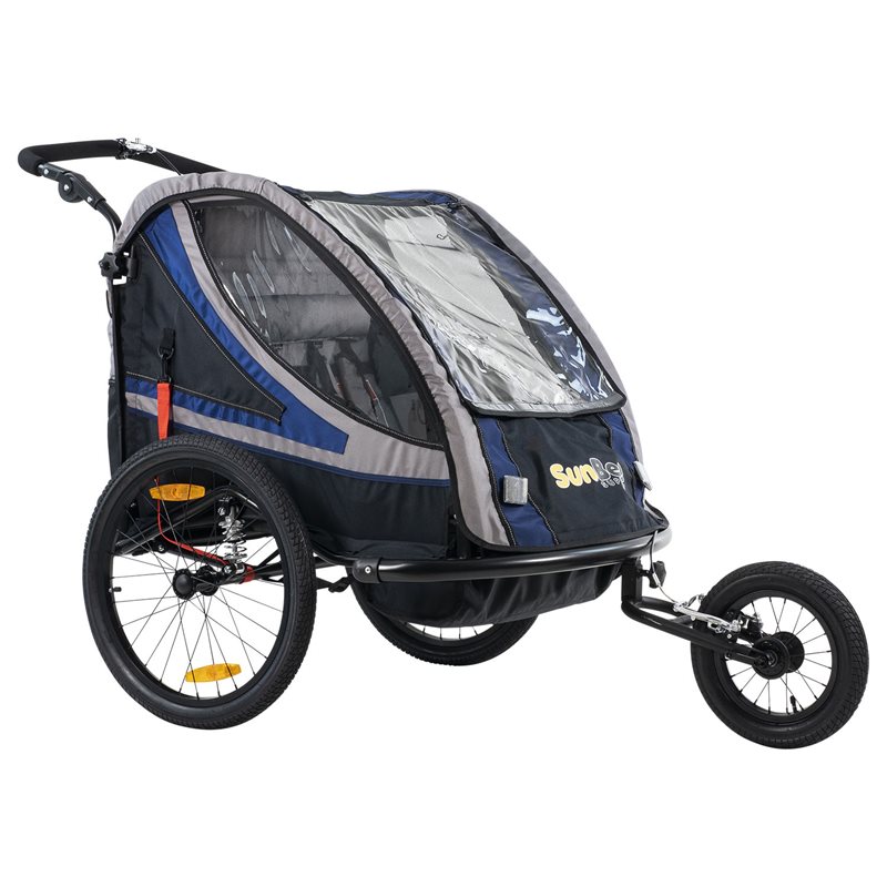 Cykelvagn SunBee Supreme XL, med strollerkit - elcyklar