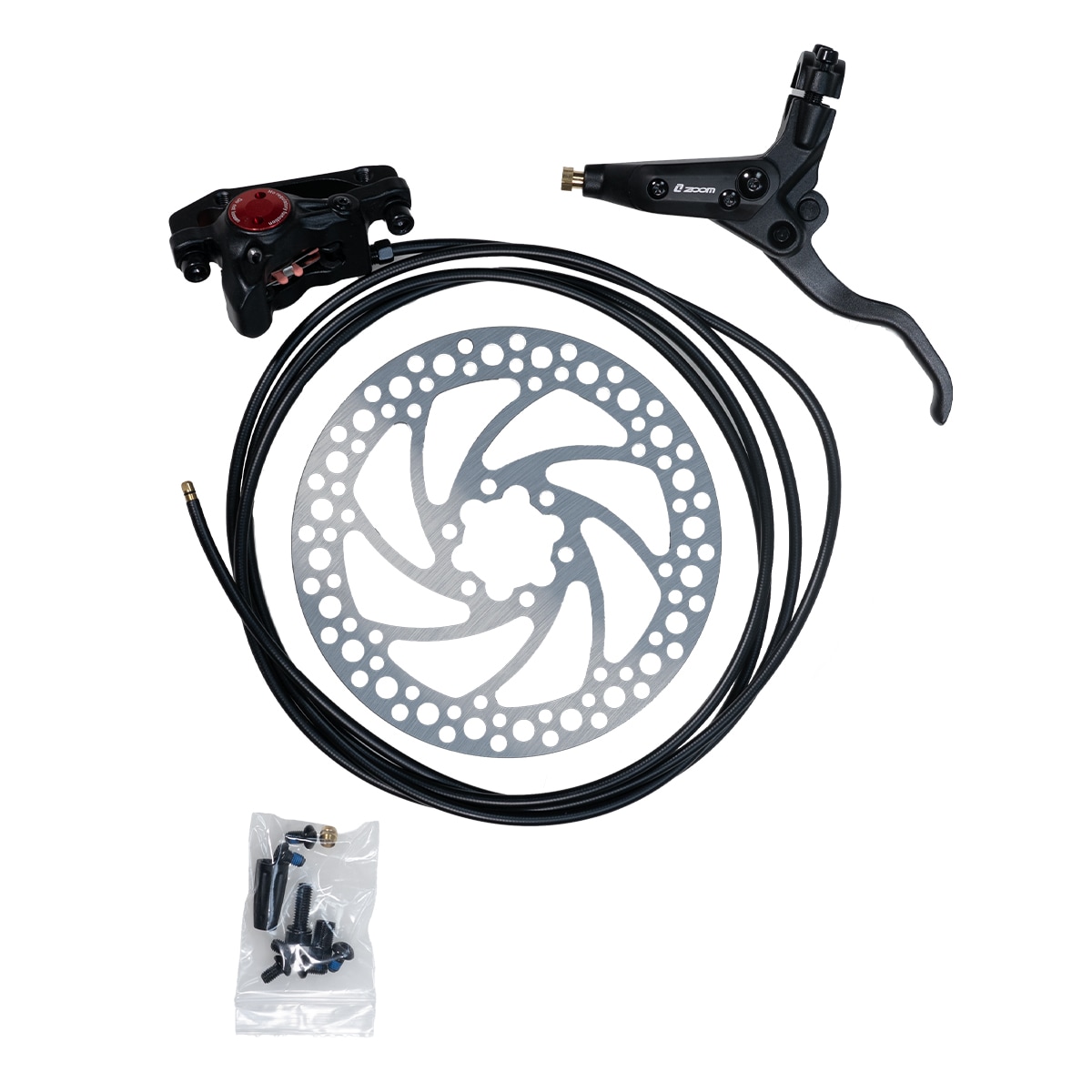 Hydraulisk Broms fram Zoom, till Evobike Cargo Urban