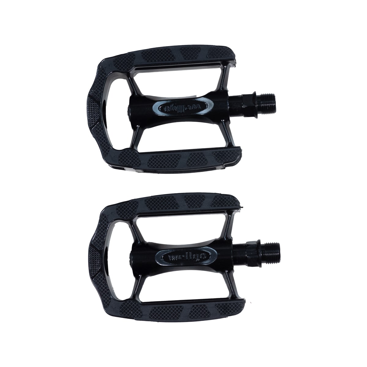Pedalset Wellgo, C169DU, 9/16", Svart