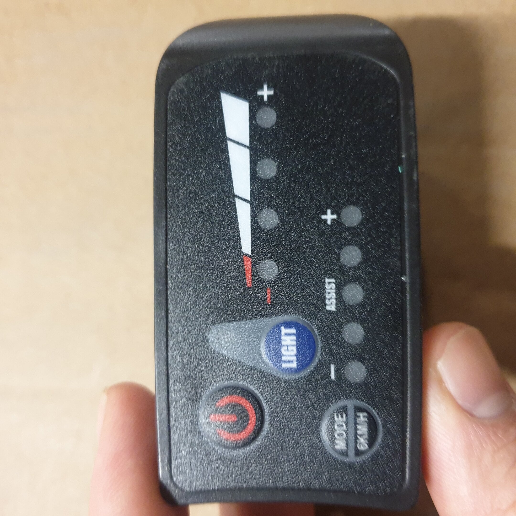 5-speed PAS-kontrollpanel till Evobike