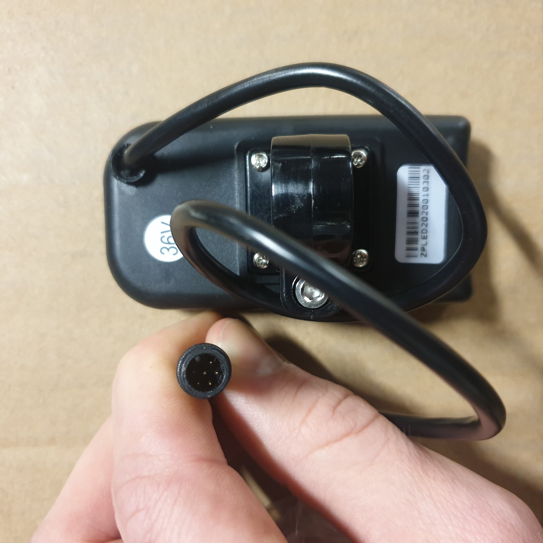 5-speed PAS-kontrollpanel till Evobike