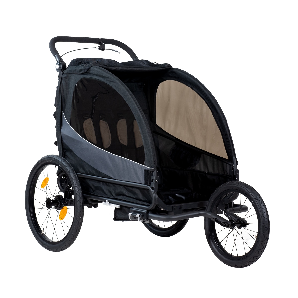 Strollerframhjul med gaffel, Väddö Duo