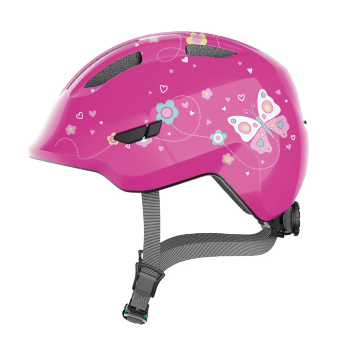 Abus Smiley 3.0 hjälm, Pink Butterfly