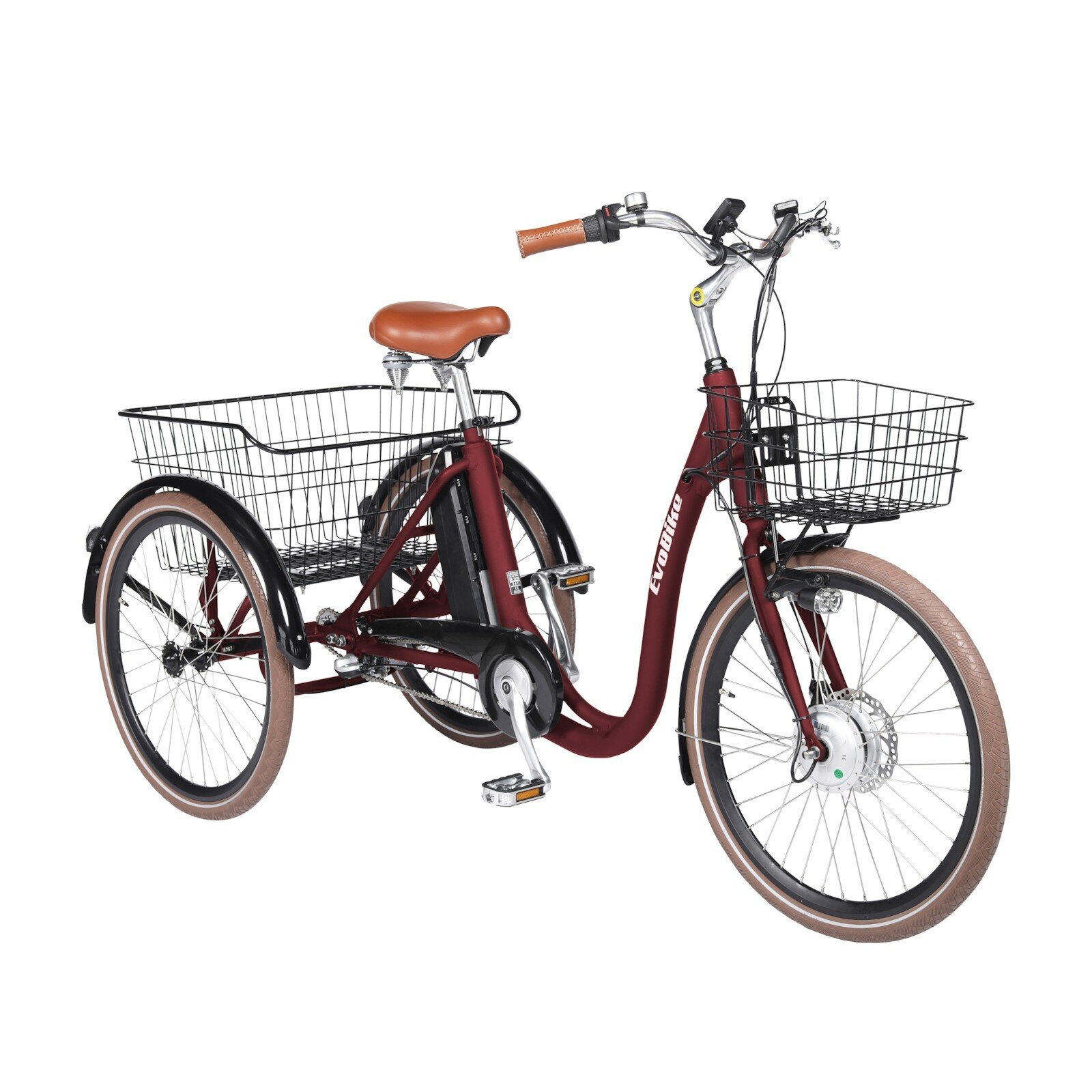 Trehjulig Elcykel Evobike Elegant - 250W