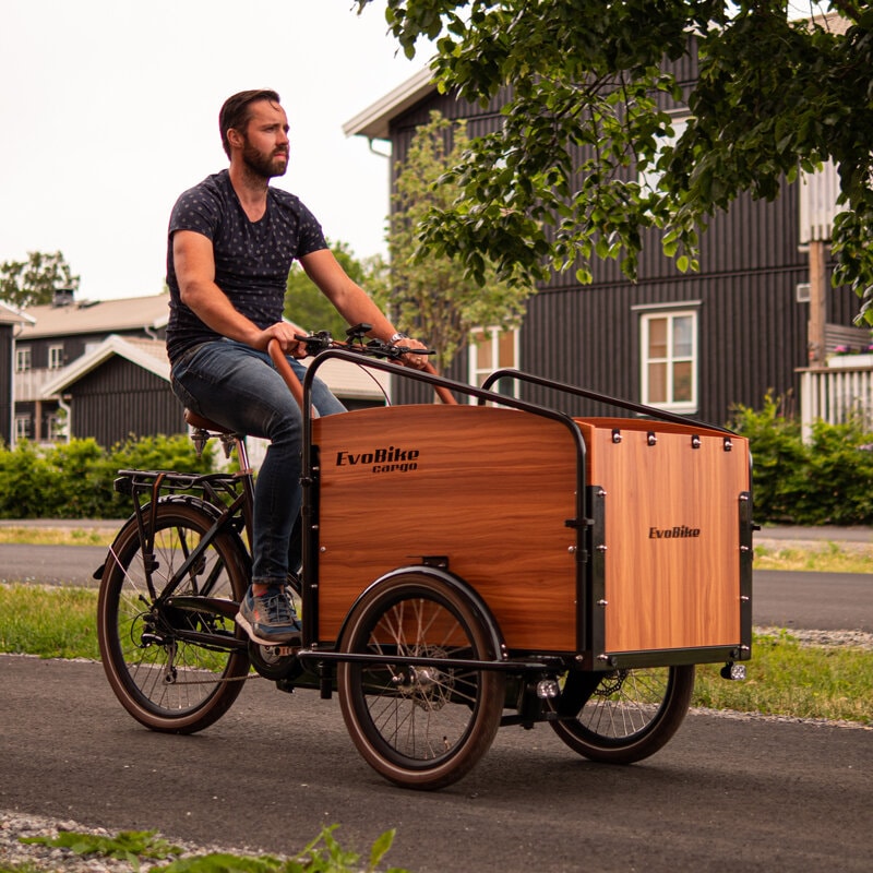 Elcykel Lådcykel EvoBike - Cargo PRO