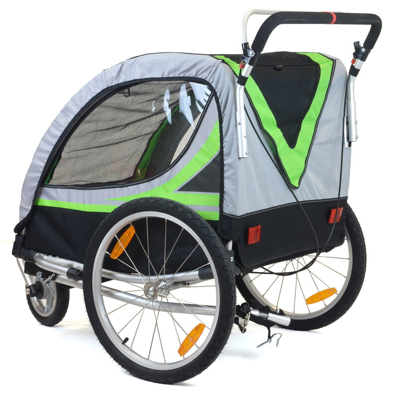 Cykelvagn SunBee Promenad PLUS m. barnvagnskit