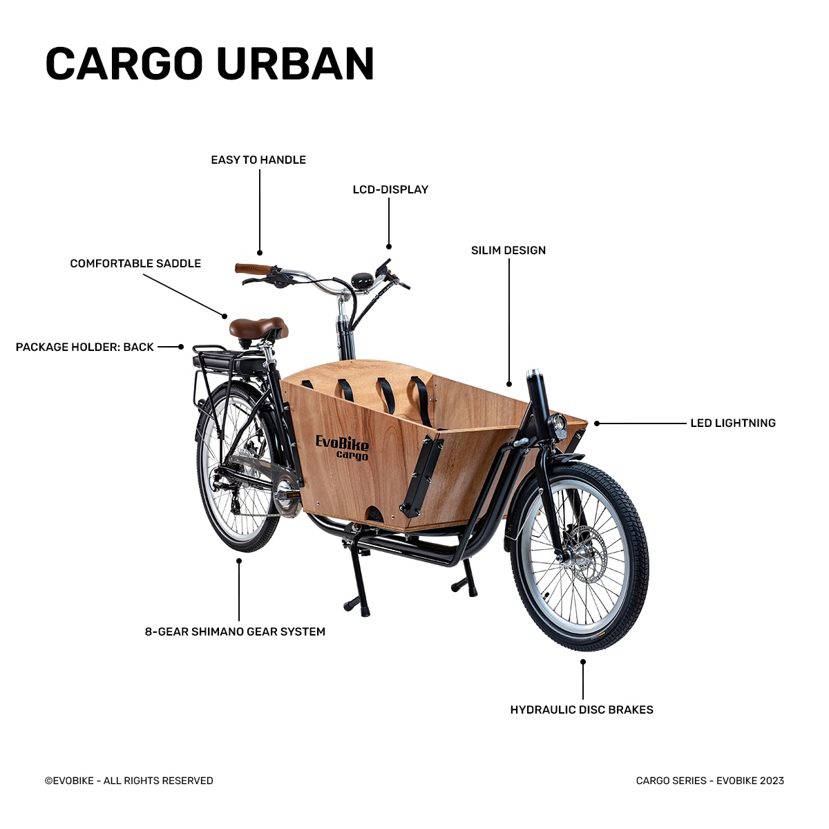 Evobike Cargo Urban 