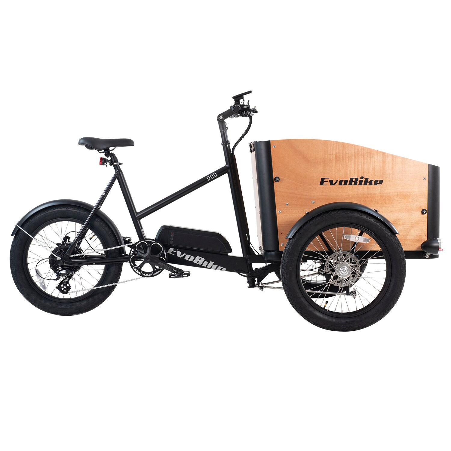 EvoBike Lådcykel Cargo Duo Box